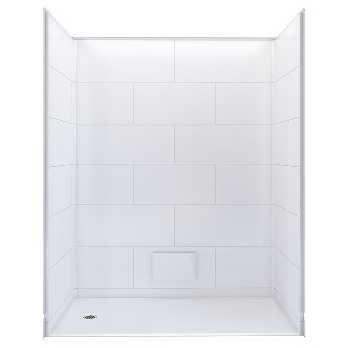ADA rollin 5 piece shower stall