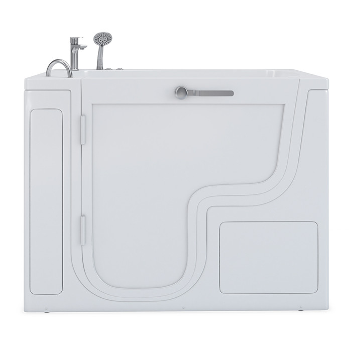 Walk in bathtubs for seniors, Transfer Tub 26 x 52 with Hydro Jets, Left drain