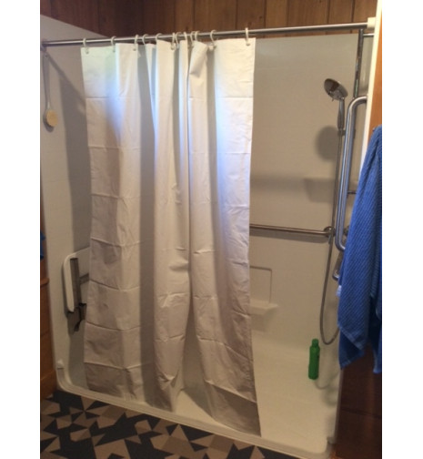Freedom Shower in bathroom addition