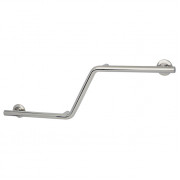 Choose LEFT or RIGHT Zig Zag Grab Bar, Satin Stainless